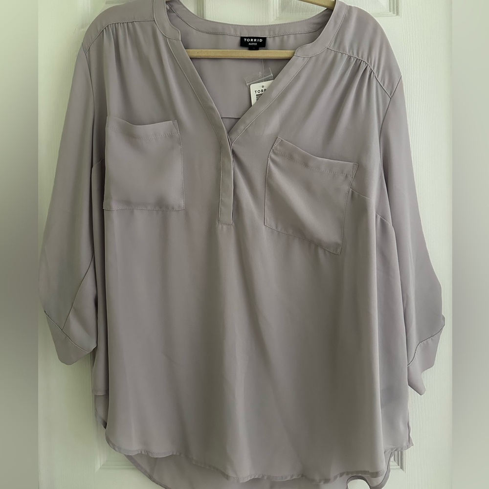 Lavender blouse